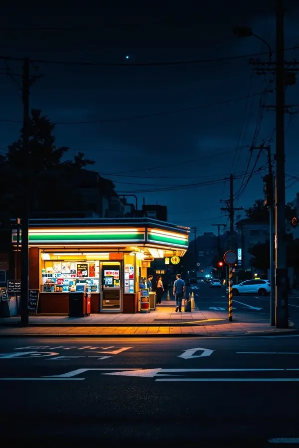 黑夜两点 海报