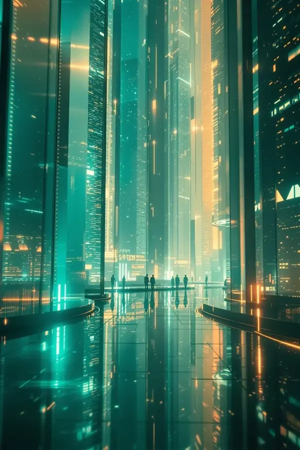 琉璃之城 - 科幻片 琉璃之城 海报